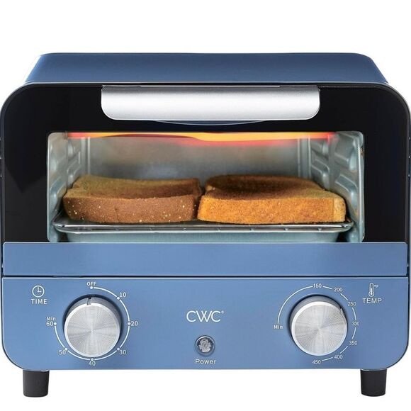 CWC Mini Toaster Oven: 600w Power, Precision Timer, Auto Shutoff, An - Picture 1 of 7
